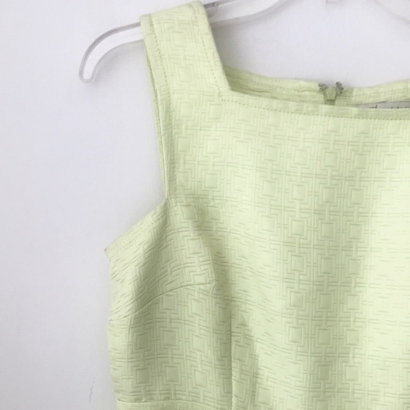 Mixit by Heidi Wiesel Lime A Line Pleated Dress - Picture 5 of 8